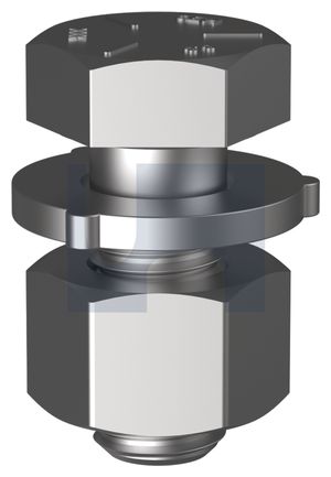 BOLT STRUCTURAL HEX HD K0 8.8 GAL M16 X 40MM ASSY 